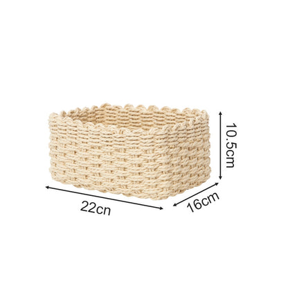 Stylish storage basket with removable inner lining