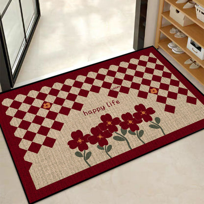 Decorative Star-patterned Bath Mat