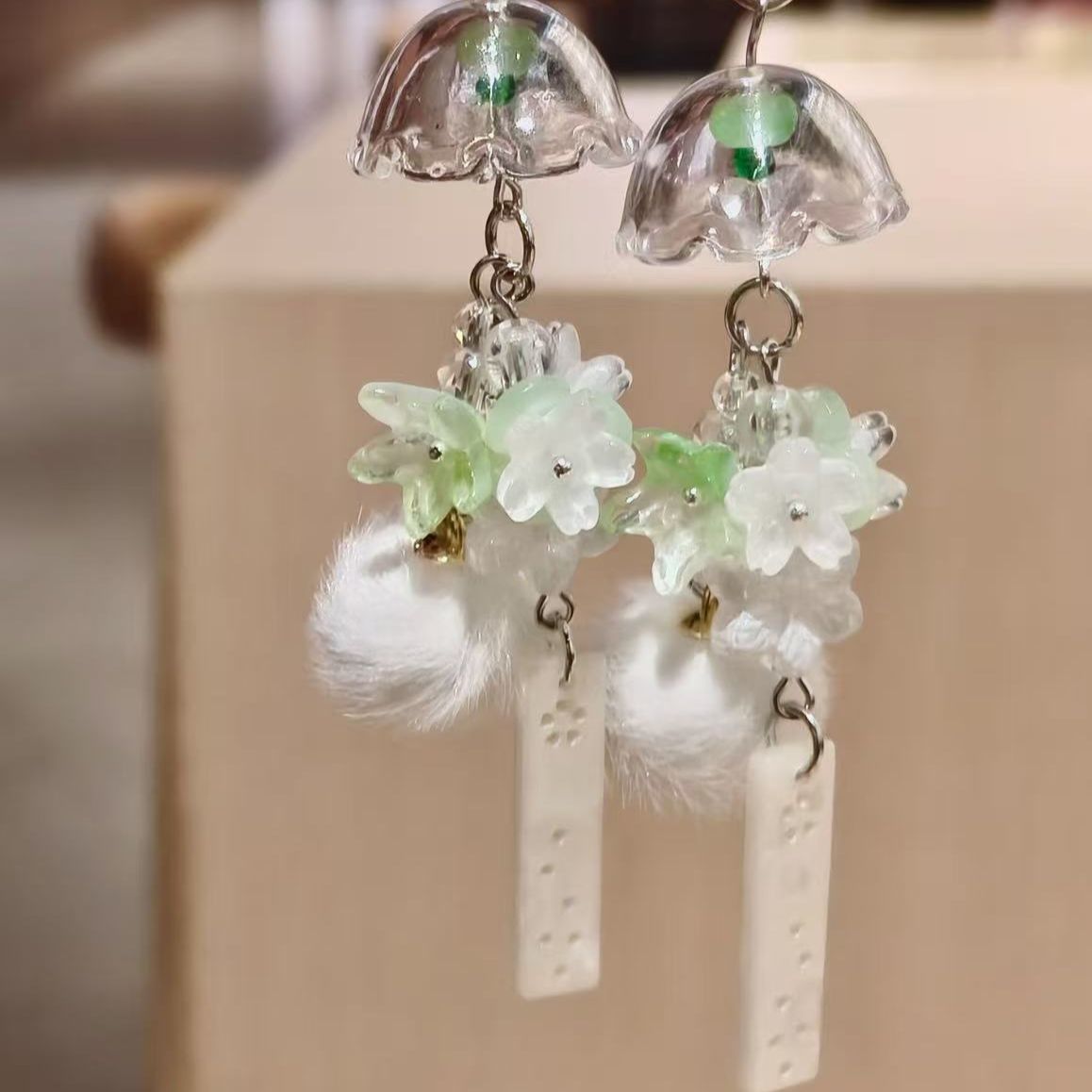 Inspirational Flower Pendant Charm Acalora