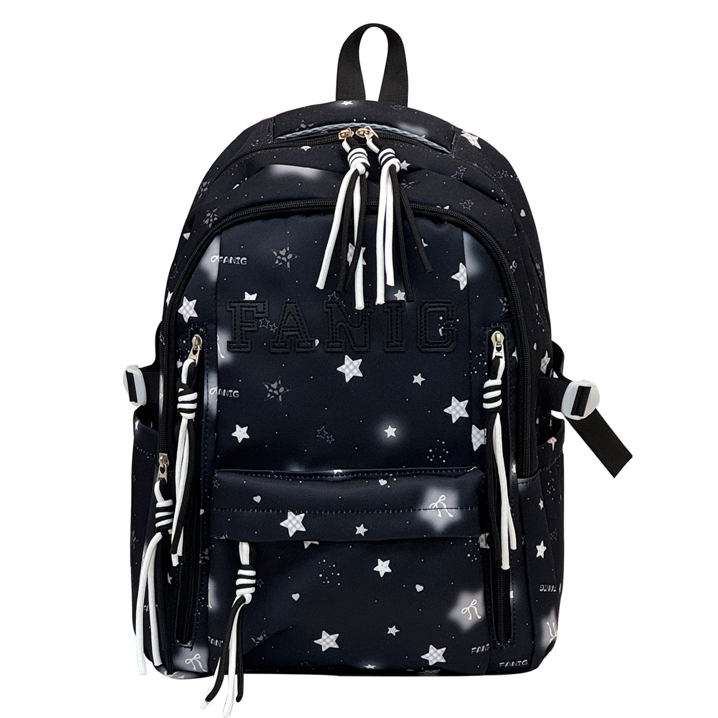Cosmic Print Multi-Functional School Backpack Bowlift