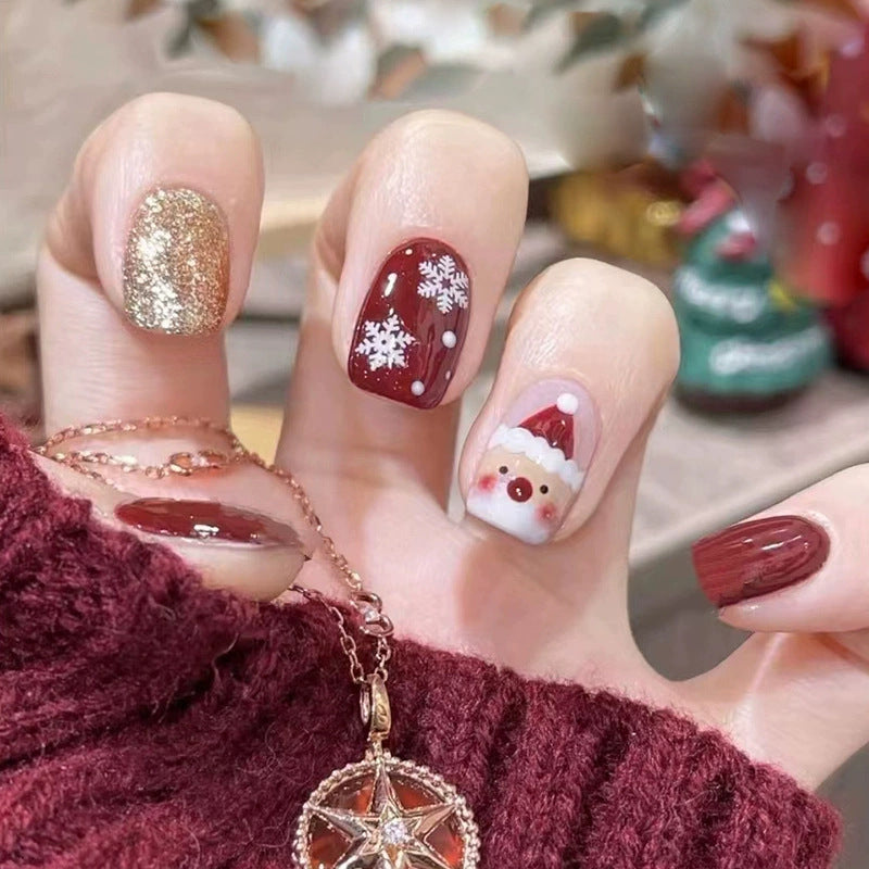 Festive Holiday Nail Art Acalora