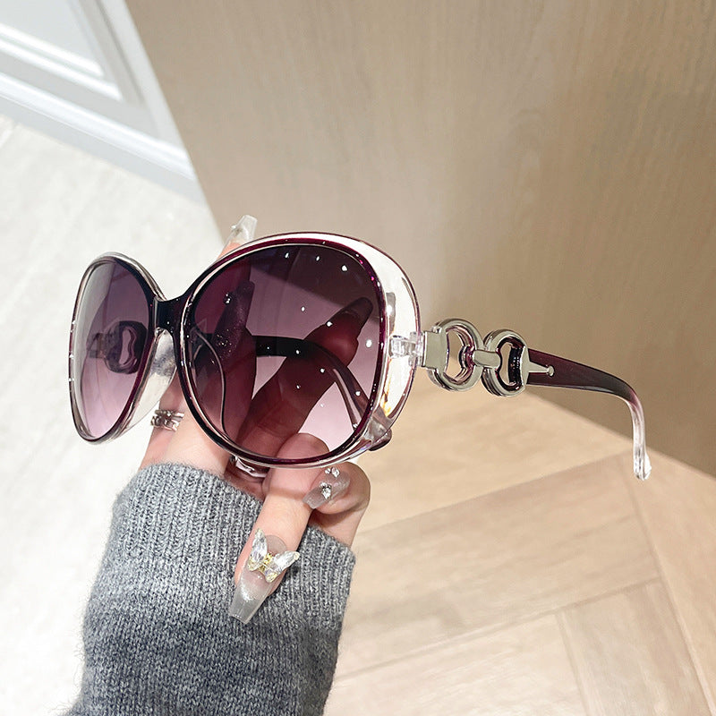 Women's Oversized Sunglasses with UV Protection and Trendy Design Bowlift