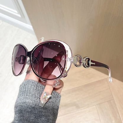 Women's Oversized Sunglasses with UV Protection and Trendy Design Bowlift