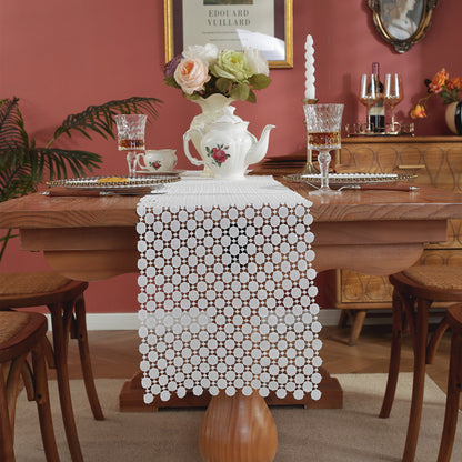 Decorative Floral Lace Table Runner