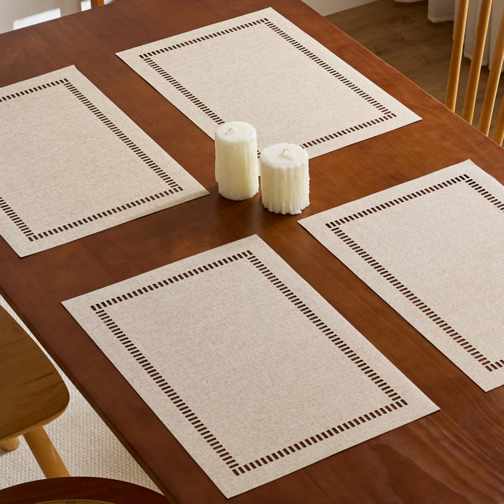 Decorative Laser-Cut Table Placemats