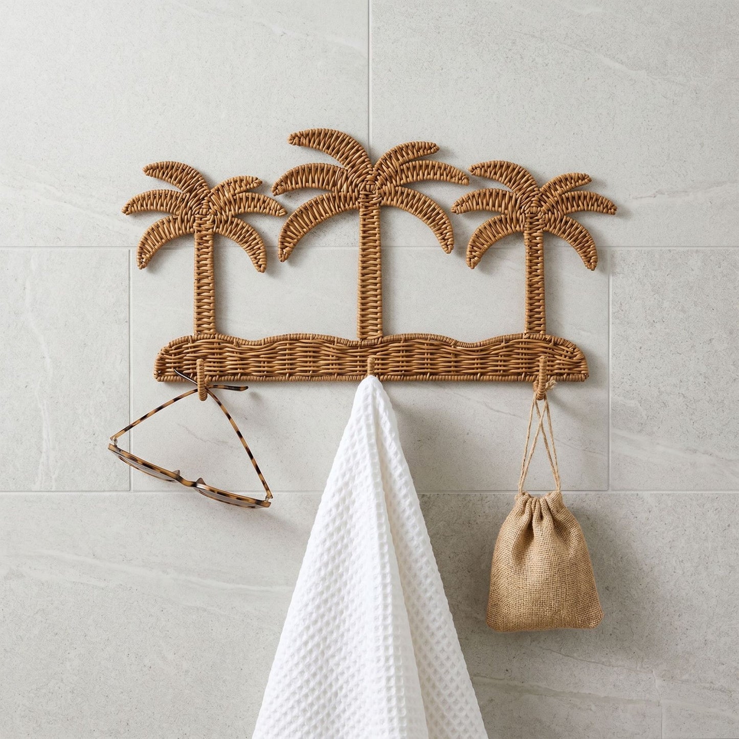 Wall wardrobe in palm design Acalora