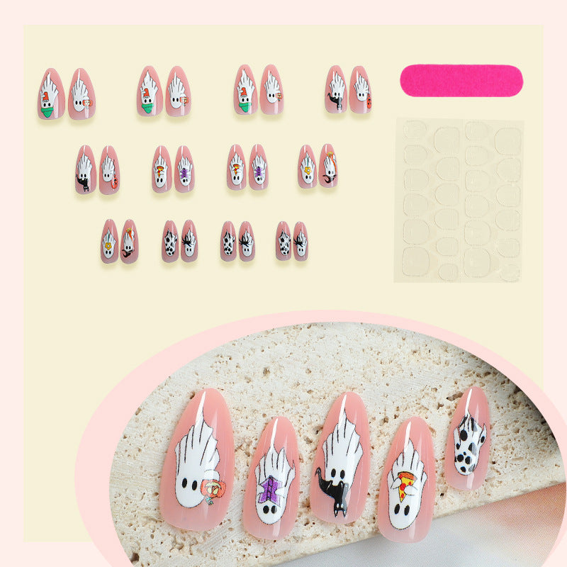 Halloween-Themed Press-On Nail Art Set Acalora 1788496077