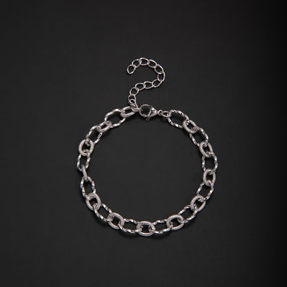Interlaced Metal Link Bracelet Acalora