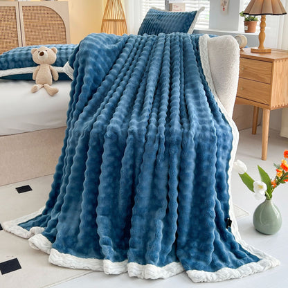 Unisex Plush Throw Blanket