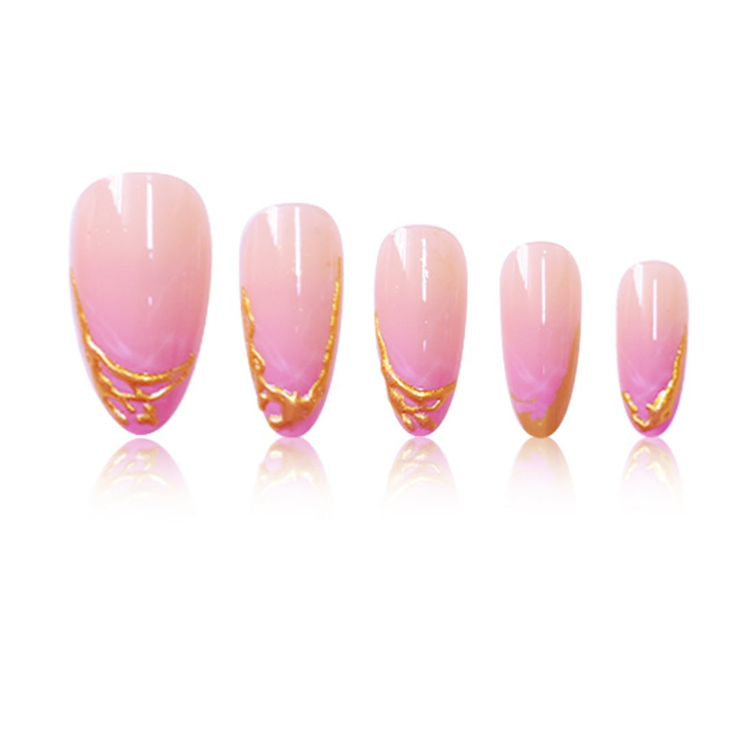 Artistic Ombre Stiletto Press-On Nail Set Acalora