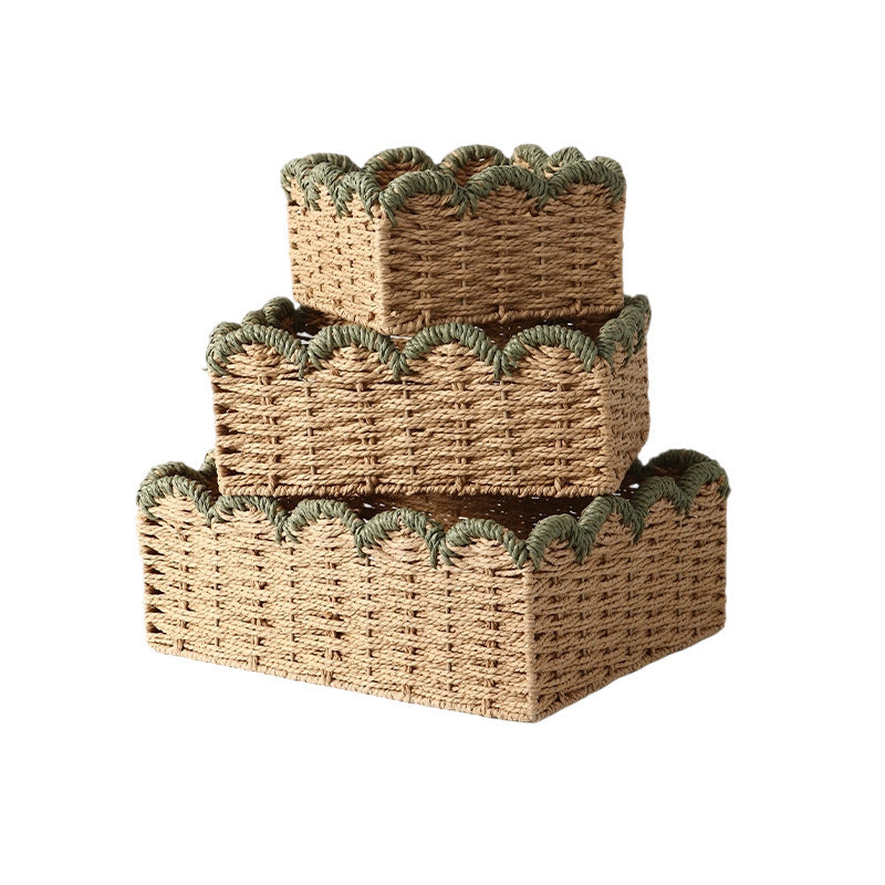 Handcrafted decoration basket Acalora