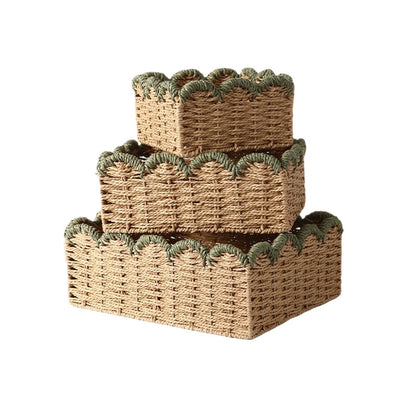 Handcrafted decoration basket Acalora