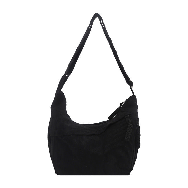 Eco-Friendly Ribbed Crossbody Bag Acalora