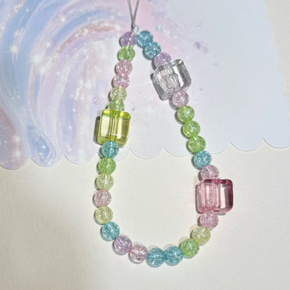 Colorful Beaded Phone Accessory Acalora