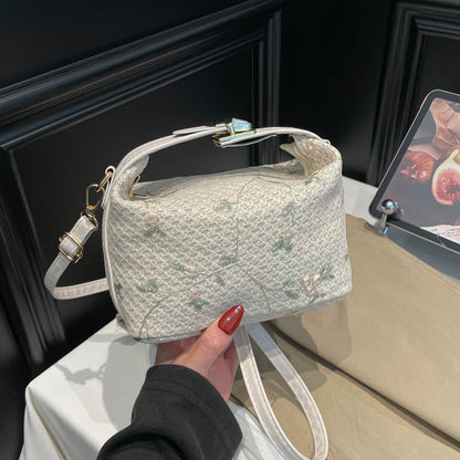Embroidered Floral Mini Handbag Acalora