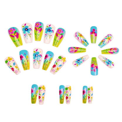 3D Floral Design Nail Art Acalora