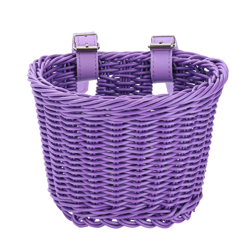 Women's bicycle basket with sturdy carrying handles Bowlift