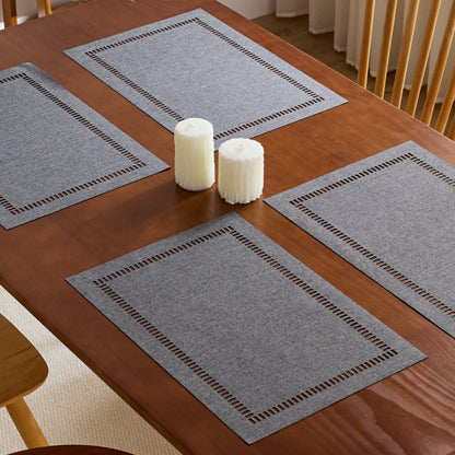 Decorative Laser-Cut Table Placemats