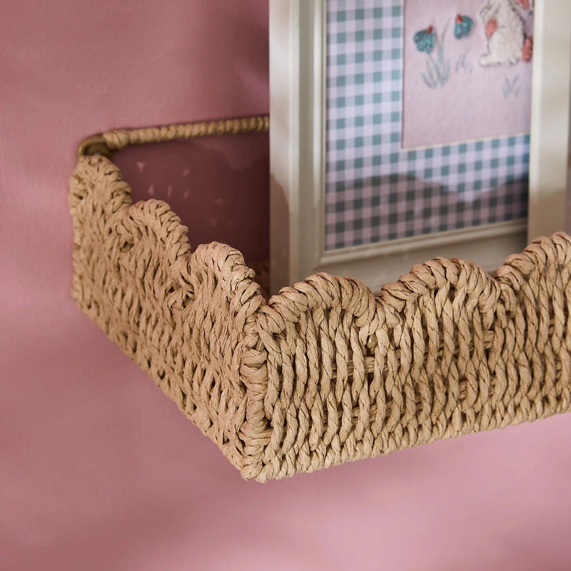 Decorative Basket Made of Natural Rattan Acalora