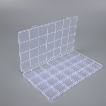 Clear Multi-Section Craft Supply Storage Case Acalora