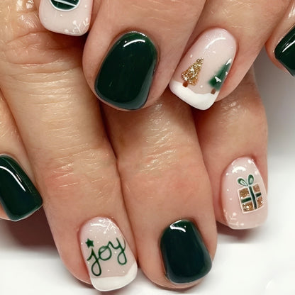 Festive Holiday Nail Art Design Acalora