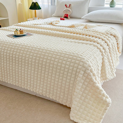 Ridge Textured Throw Blanket