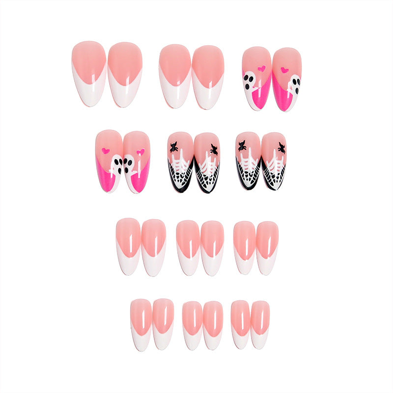 Halloween-themed artificial nails Acalora