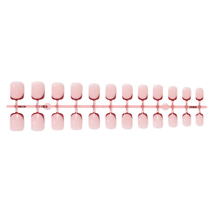 Elegant French Style Press-On Nail Set Acalora