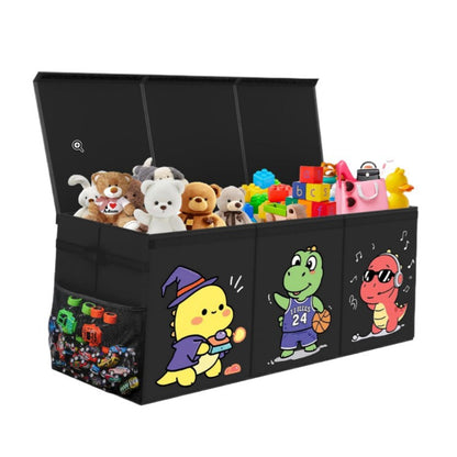 Robust storage chest with removable lid and carrying handles Acalora