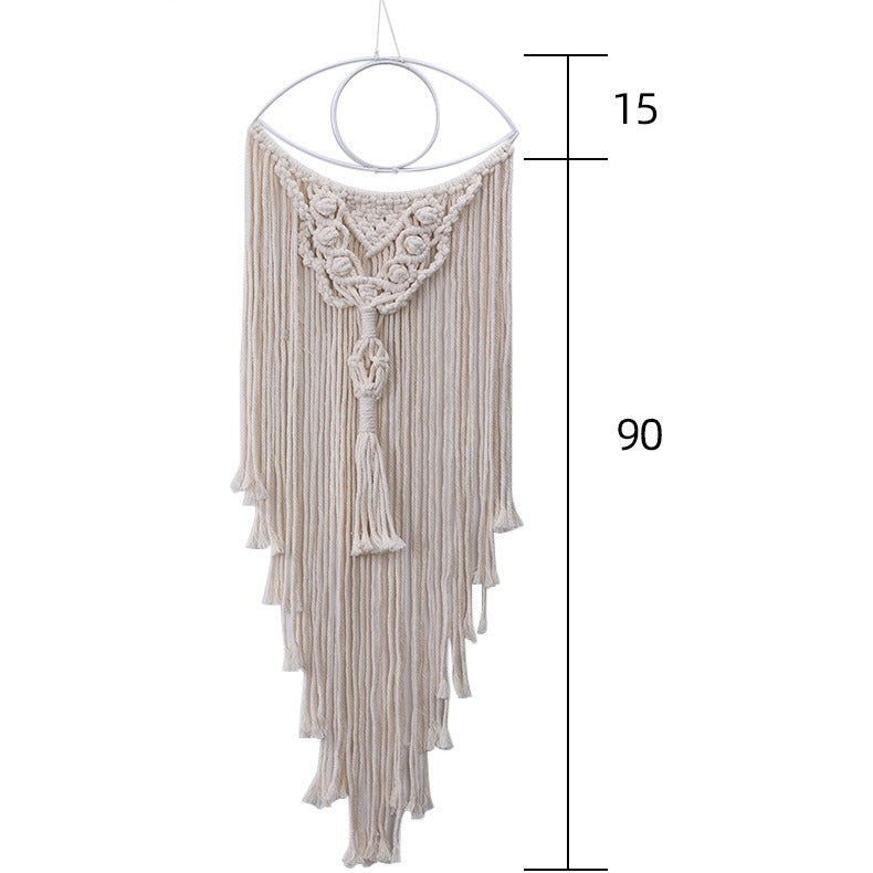 Decorative macrame wall hanging with boho design Acalora