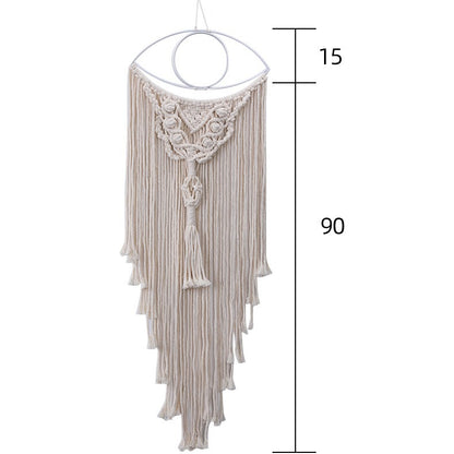 Decorative macrame wall hanging with boho design Acalora