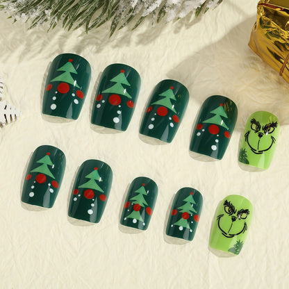Christmas Nail Tips Acalora
