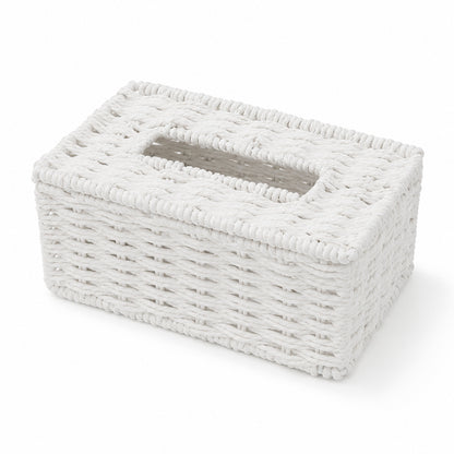 Woven Tissue Box Cover Acalora