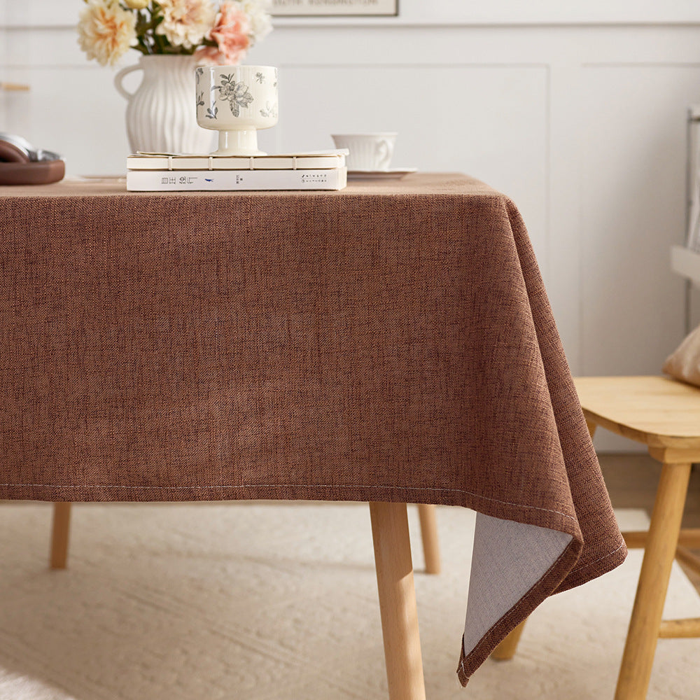 Durable Textured Tablecloth