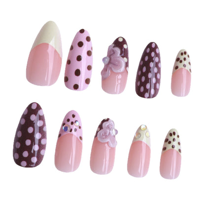 Decorative Press-On Nail Art Set Acalora
