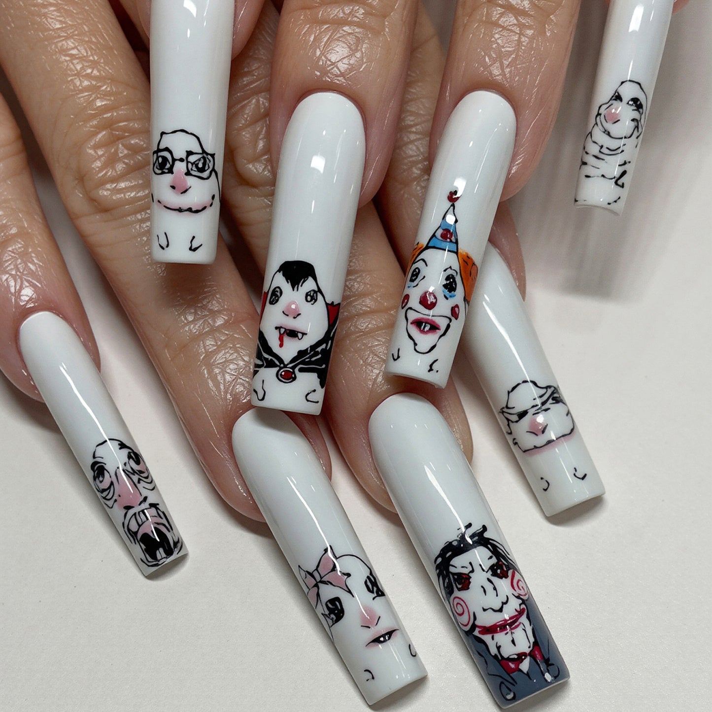 Themed Character Nail Art Decals Acalora