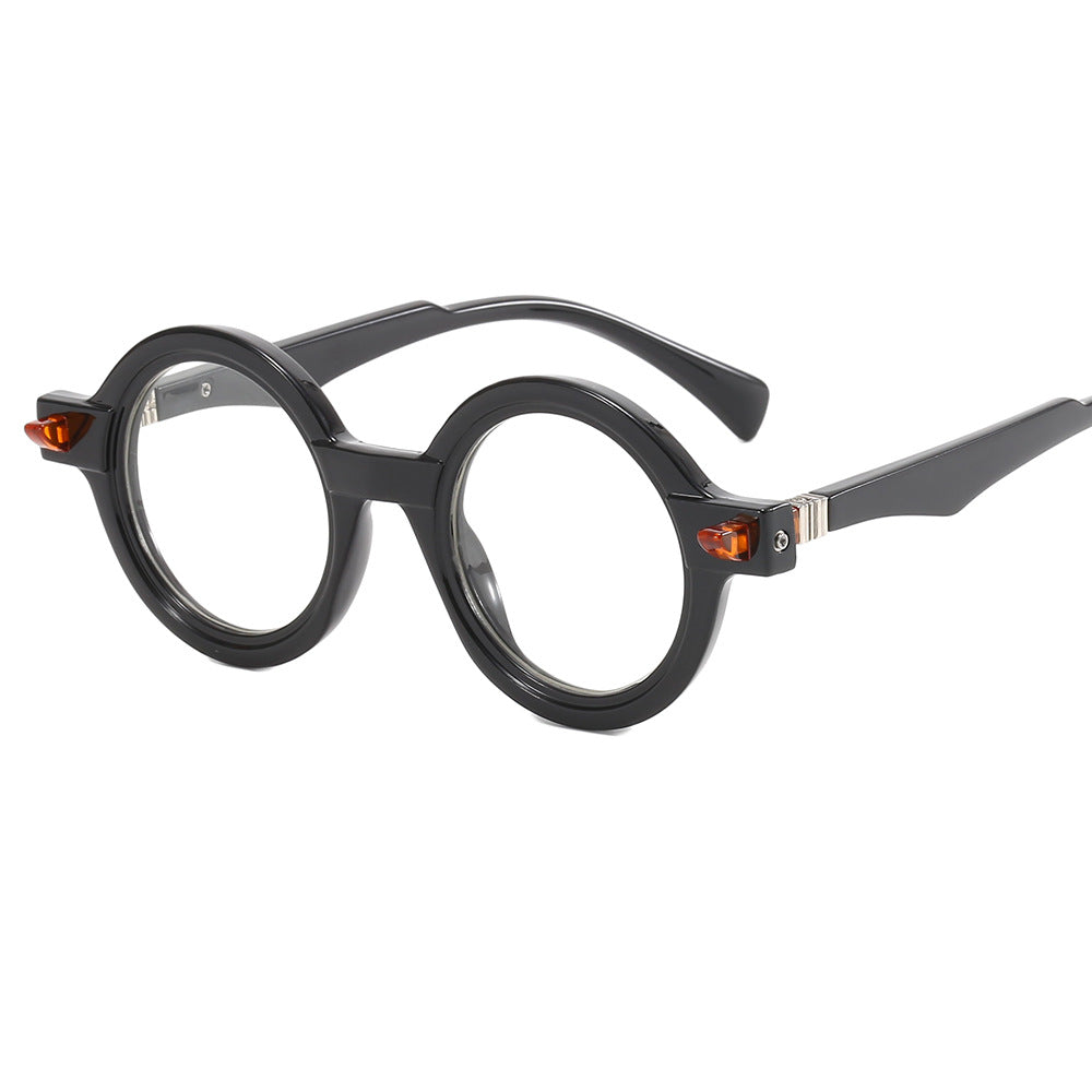 Women's fashionable round glasses with luxurious design Karnz