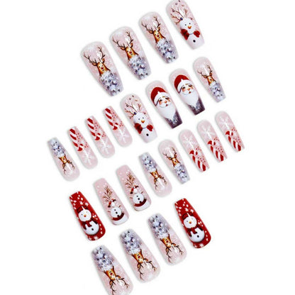 Festive Holiday Themed Nail Art Acalora