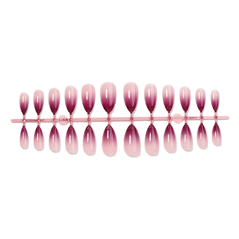 Gradient Ombre Press-On Nail Set Acalora