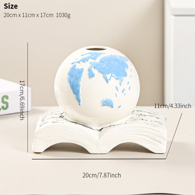Elegant Ceramic Globe Bank Acalora