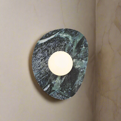 Skanto | Modern Marble Wall Lamp in Scandinavian Design