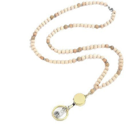 Wooden Beaded Eyewear Chain Acalora