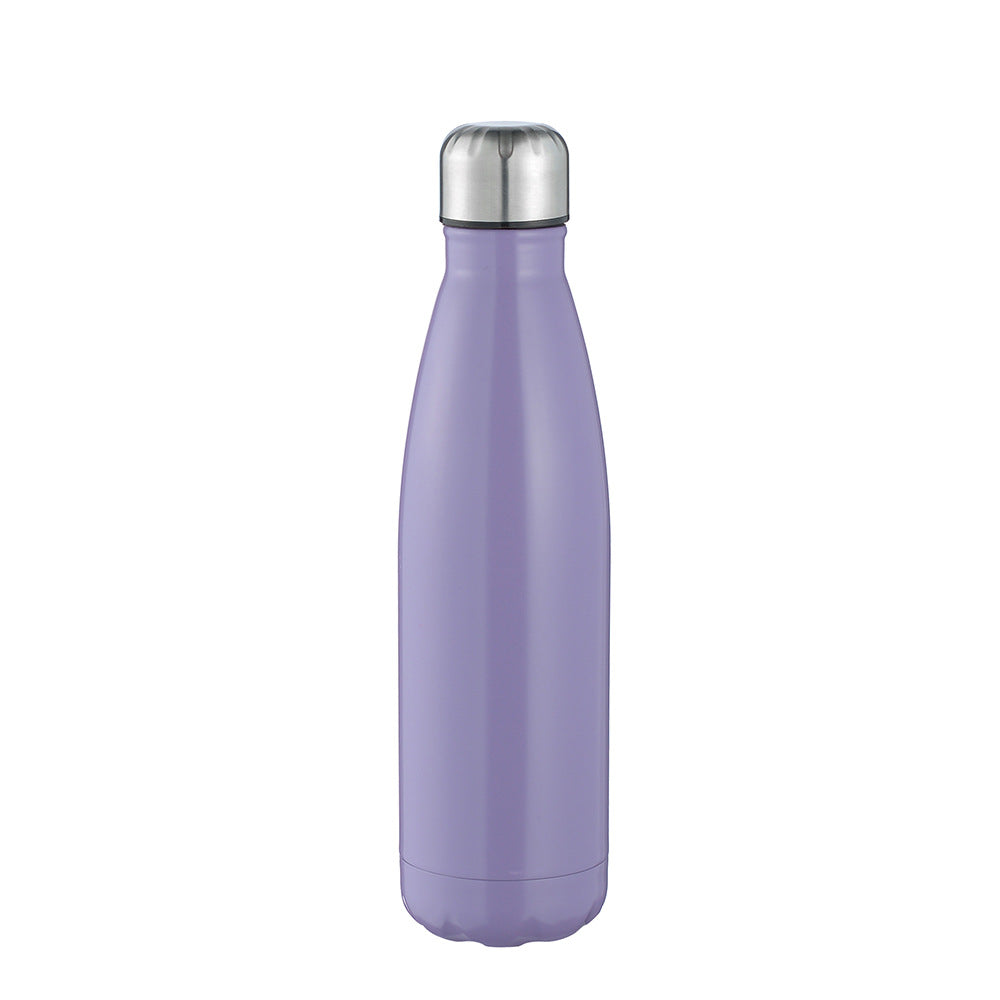 Unisex double-walled insulated bottle made of stainless steel with vacuum insulation and leak-proof screw cap Bowlift