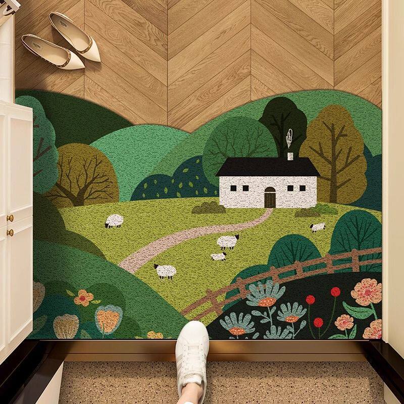 Cartoon Forest Animal Doormat