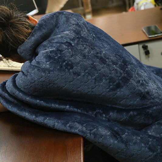 Luxurious Fleece Hooded Wrap
