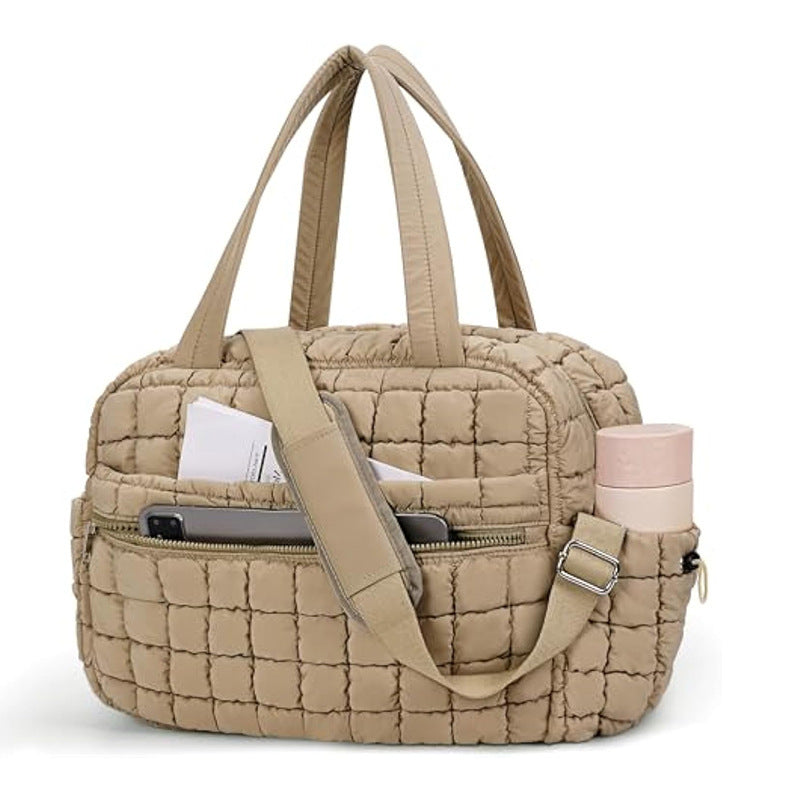 Quilted Multi-Functional Travel Tote Acalora