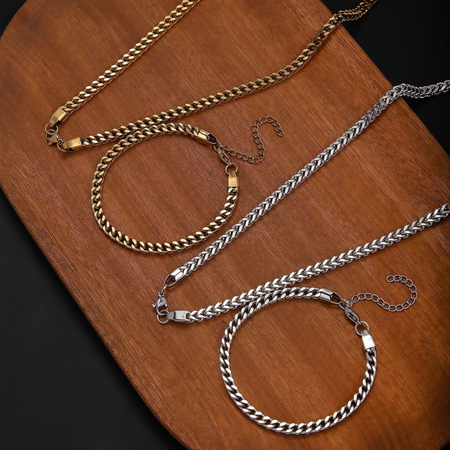 Chunky Link Chain Set Acalora