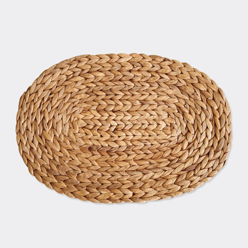 Rustic Round Weaving Coaster Acalora