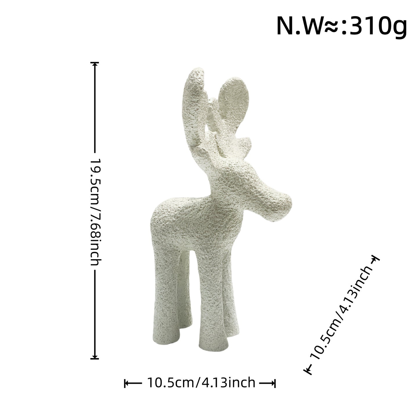 Stylish Reindeer Sculpture Acalora