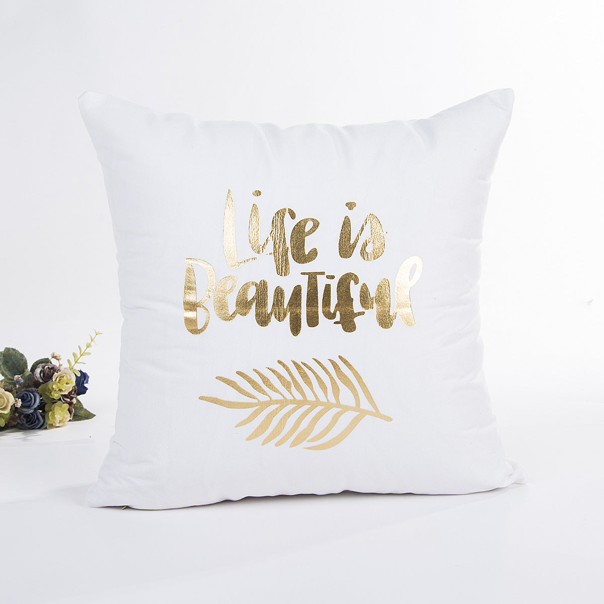 Motivational Quote Decorative Pillow